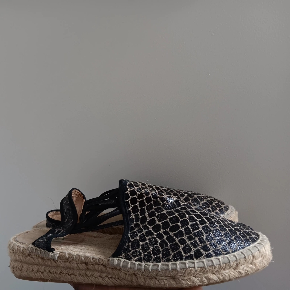 Picon Animal Print Espadrille Flats
